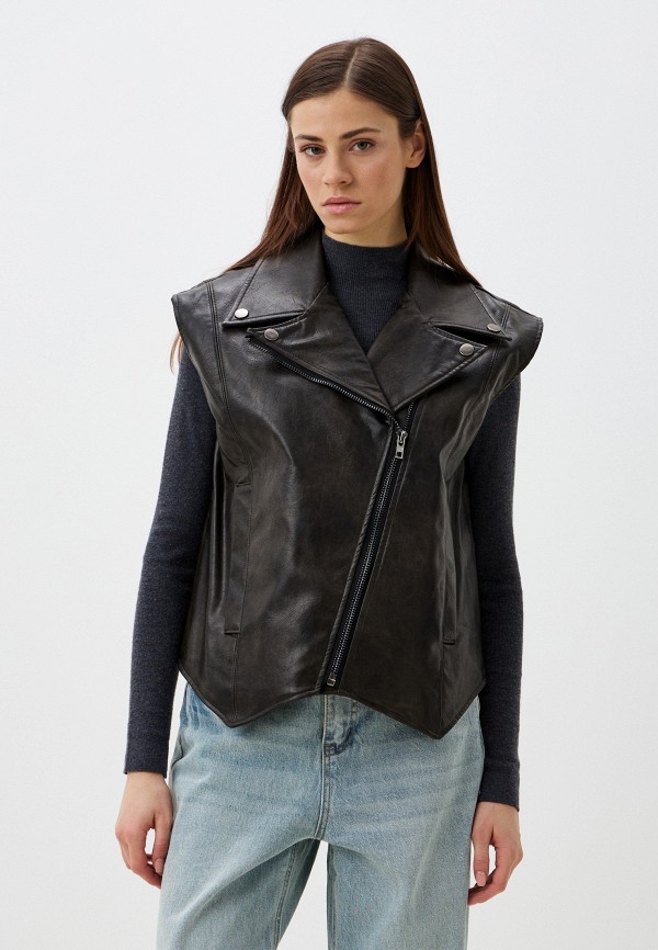 Twist Жилет кожаный - фото 1