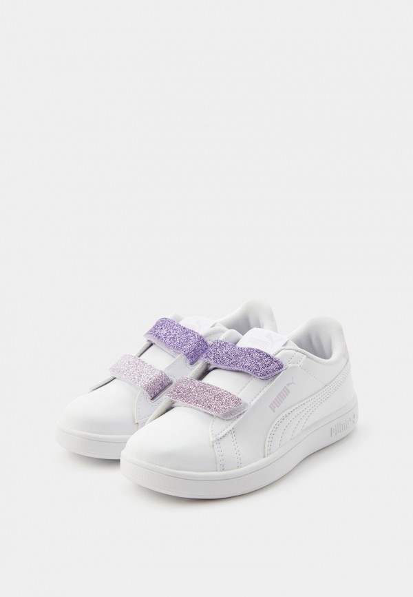 PUMA Кеды - Puma Smash 3.0 L Glitter Velcro V PS - фото 3