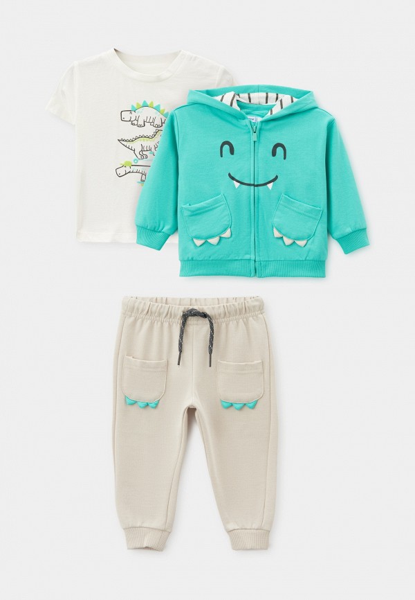 Mayoral Толстовка, футболка и брюки - фото 1