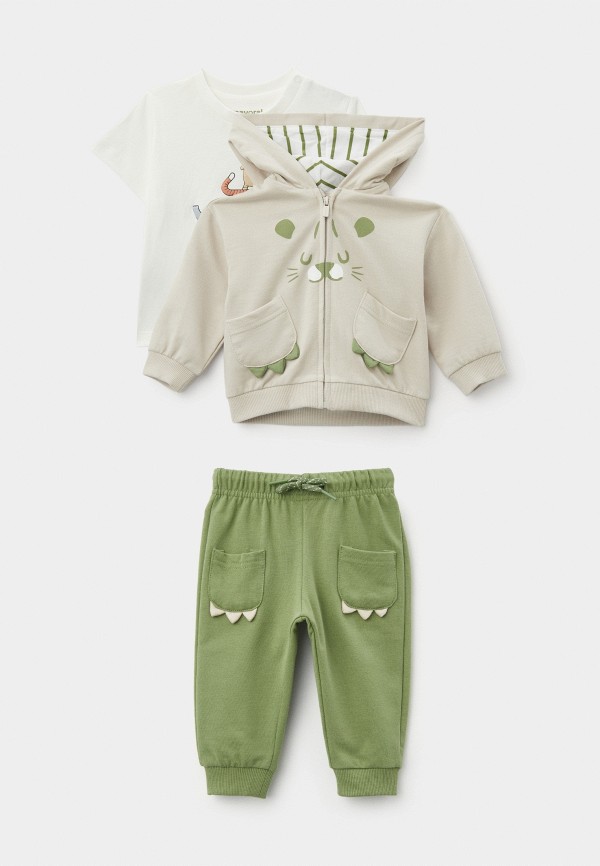 Mayoral Толстовка, футболка и брюки - фото 1