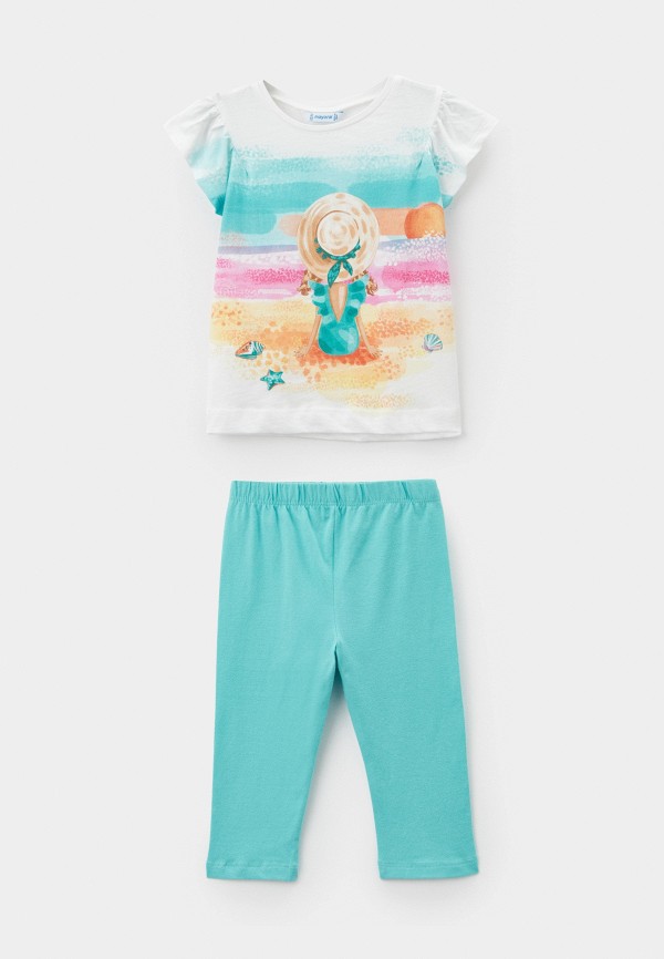 Mayoral Футболка и леггинсы - фото 1
