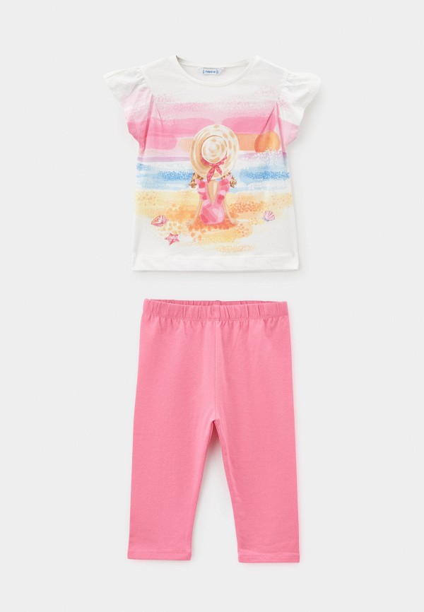 Mayoral Футболка и леггинсы - фото 1