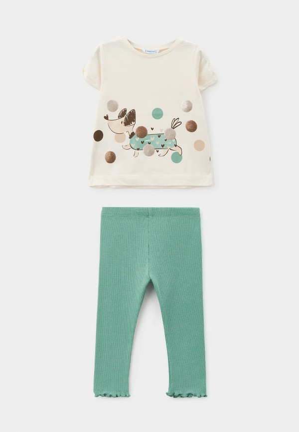 Mayoral Футболка и леггинсы - фото 1