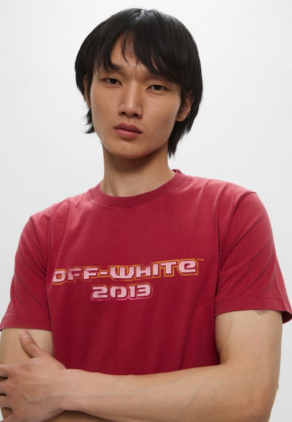 Футболка Off-White, цвет: розовый, RTLAEF247501 — купить в интернет ...