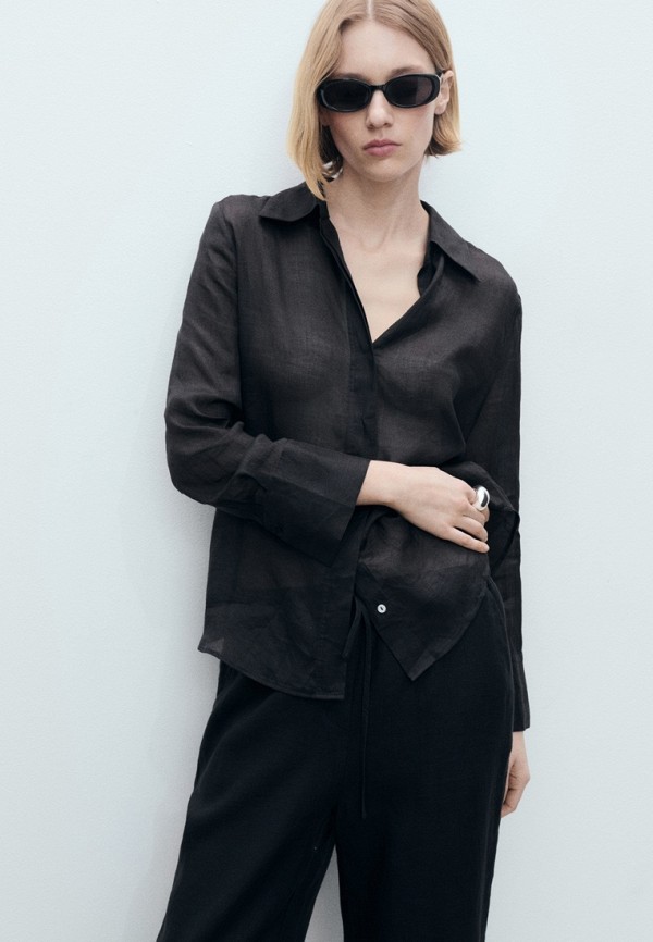 Mango Брюки - LINEN - фото 4