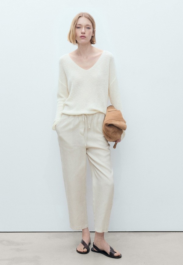 Mango Брюки - LINEN - фото 2