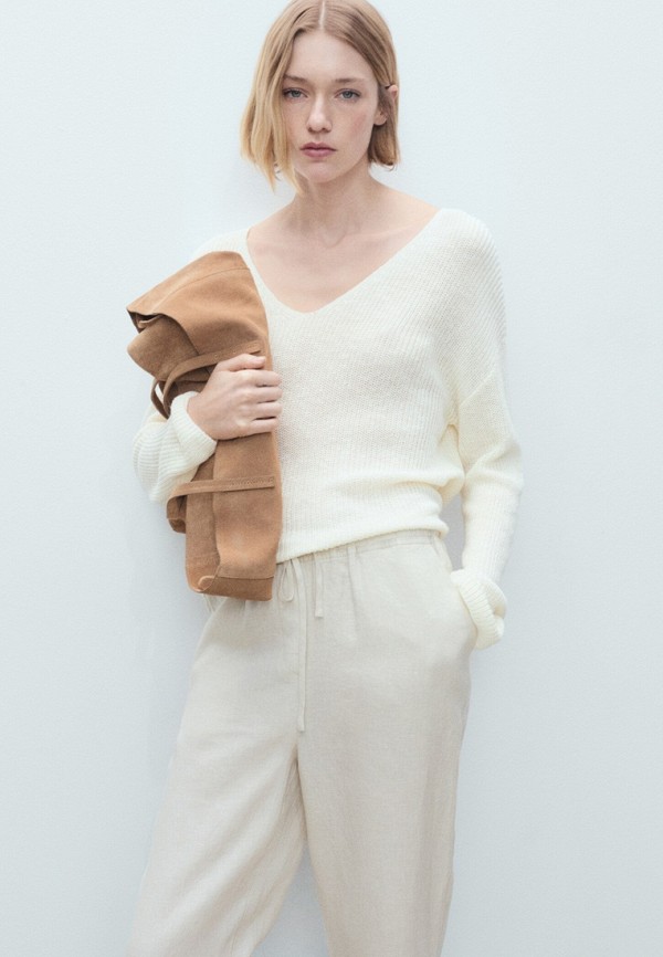 Mango Брюки - LINEN - фото 4