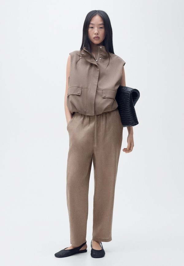 Mango Брюки - LINEN - фото 2