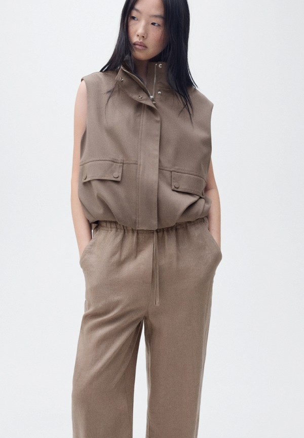 Mango Брюки - LINEN - фото 5