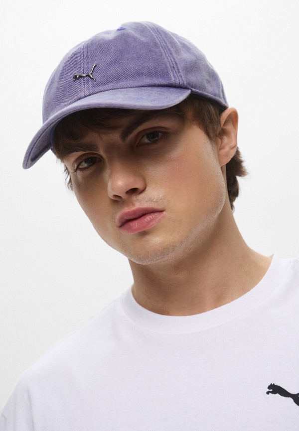 PUMA Бейсболка - WARDROBE ESS METAL Dad Cap - фото 5