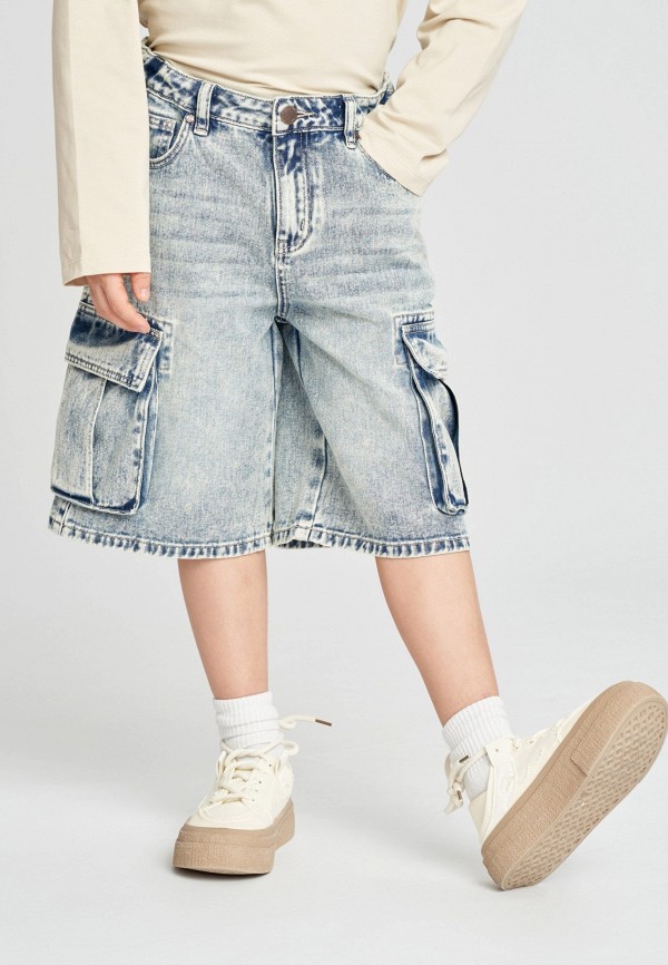 Button Blue Шорты джинсовые - фото 1