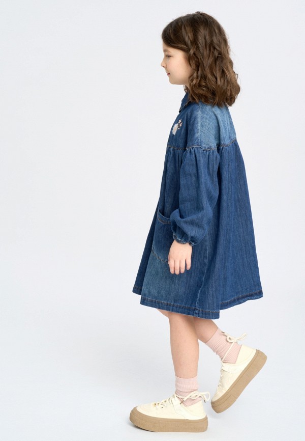 Button Blue Платье джинсовое - фото 3