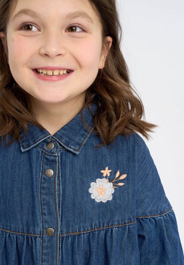 Button Blue Платье джинсовое - фото 4