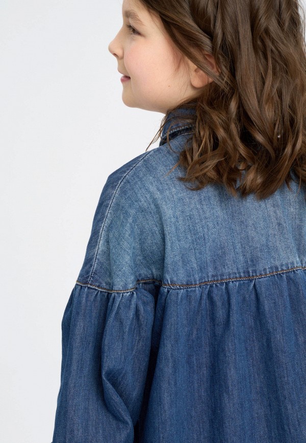 Button Blue Платье джинсовое - фото 5