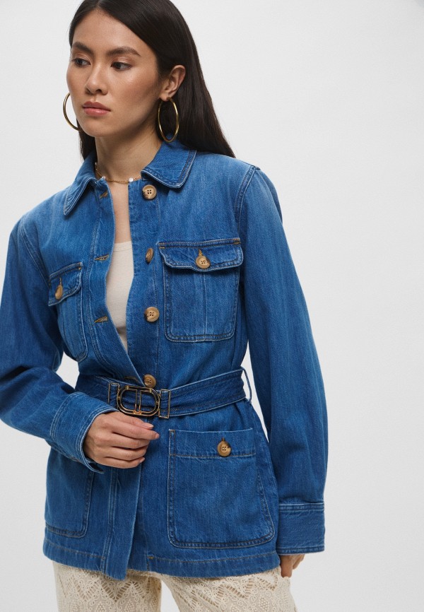 Twinset Milano Куртка джинсовая - фото 4