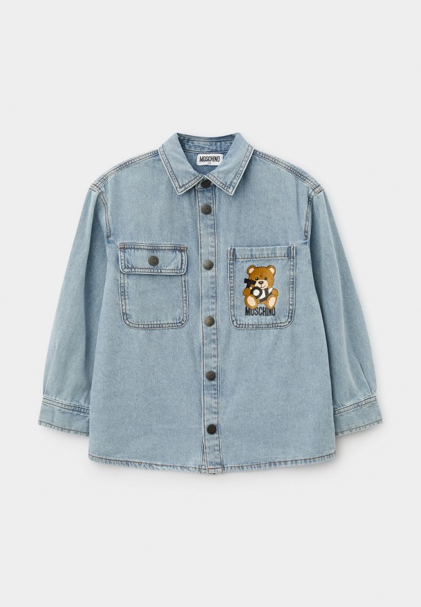 Moschino Kid Рубашка джинсовая - фото 1