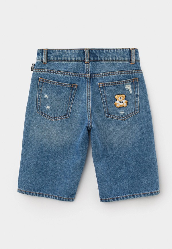 Moschino Kid Шорты джинсовые - фото 2