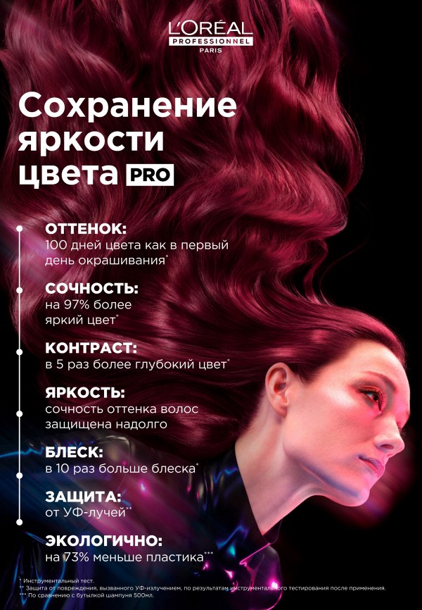 L'Oreal Professionnel Шампунь - безсульфатный, для окрашенных волос - фото 3