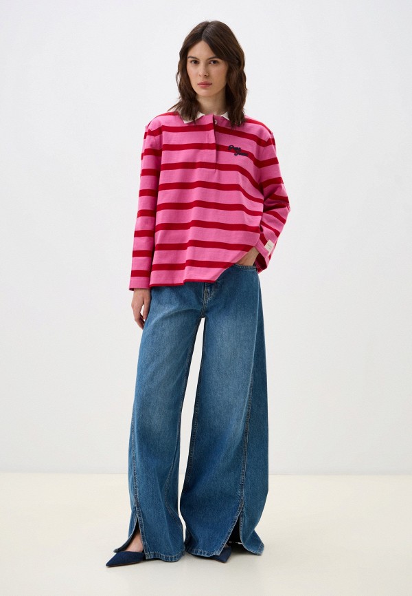 Pepe Jeans Джинсы - WIDE LEG JEANS MW SLIT - фото 2