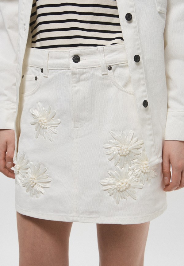 MSGM Юбка джинсовая - фото 5