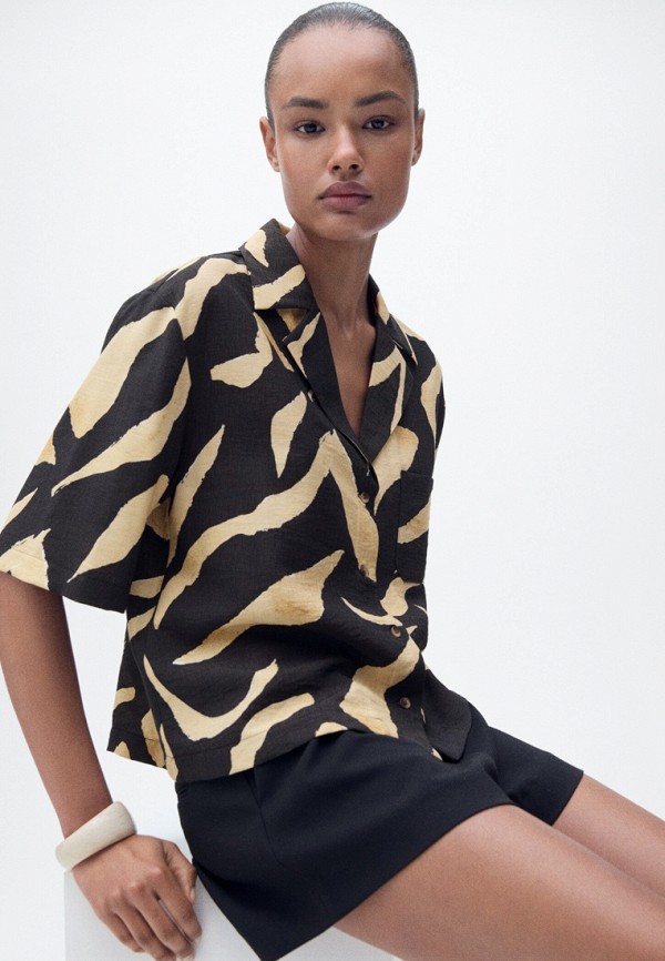 Mango Блуза - PLUMAS - фото 4