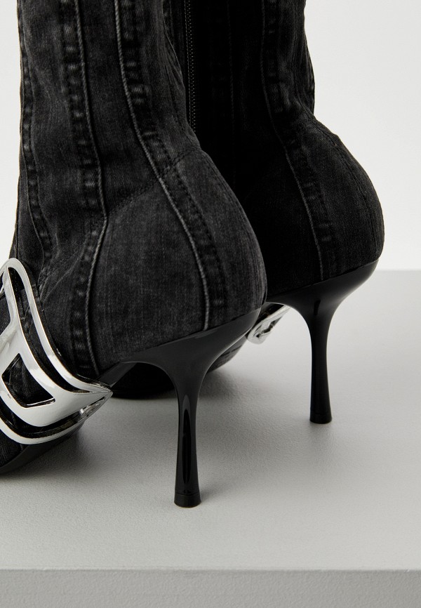 Diesel Сапоги - из денима - фото 4