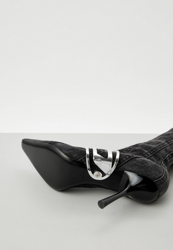 Diesel Сапоги - из денима - фото 5