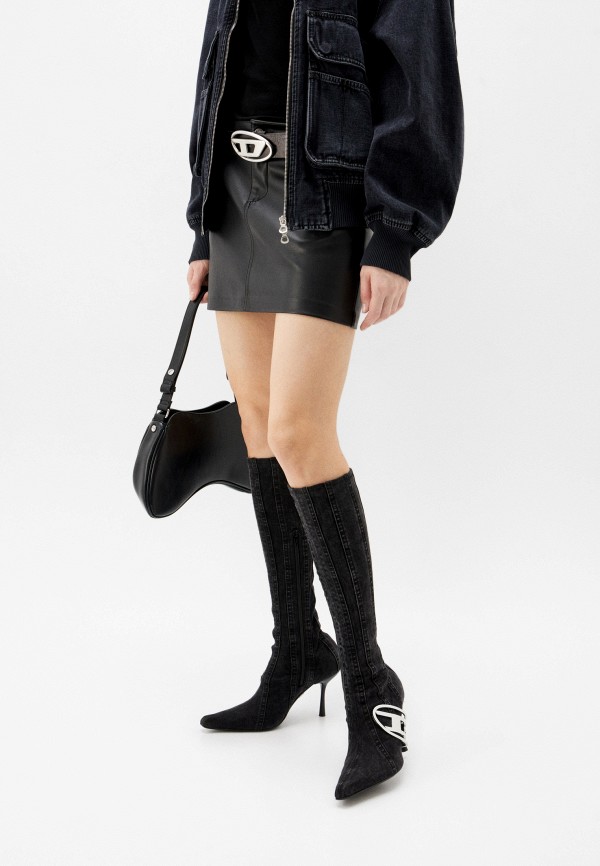 Diesel Сапоги - из денима - фото 6