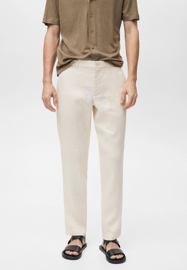 Mango Man Брюки - PANTALON OYSTER - фото 1