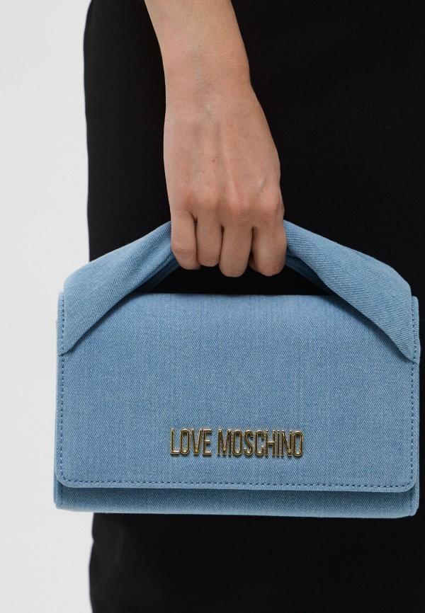 Love Moschino Сумка джинсовая - фото 6