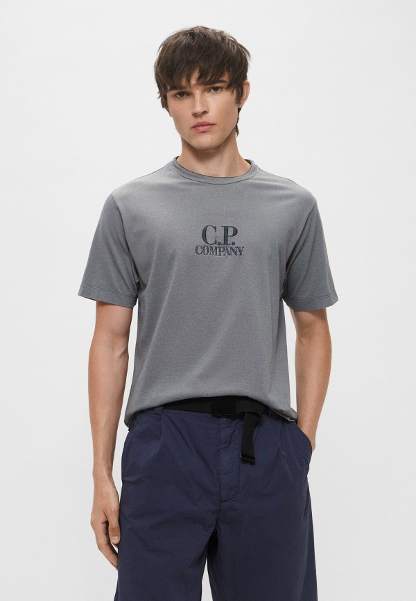 C.P. Company Футболка - TACTING PIQUET EMBROIDERY T-SHIRT - фото 1