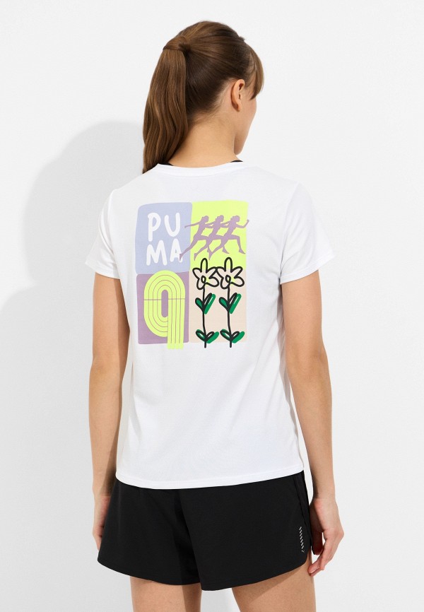 PUMA Футболка спортивная - GRAPHICS RUNNING ILLUSTRATION TEE W - фото 3