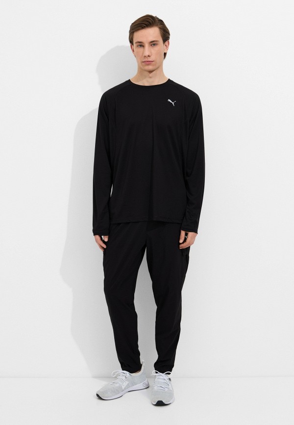 PUMA Лонгслив спортивный - M RUN Vel LONG SLEEVE (POLY) - фото 2