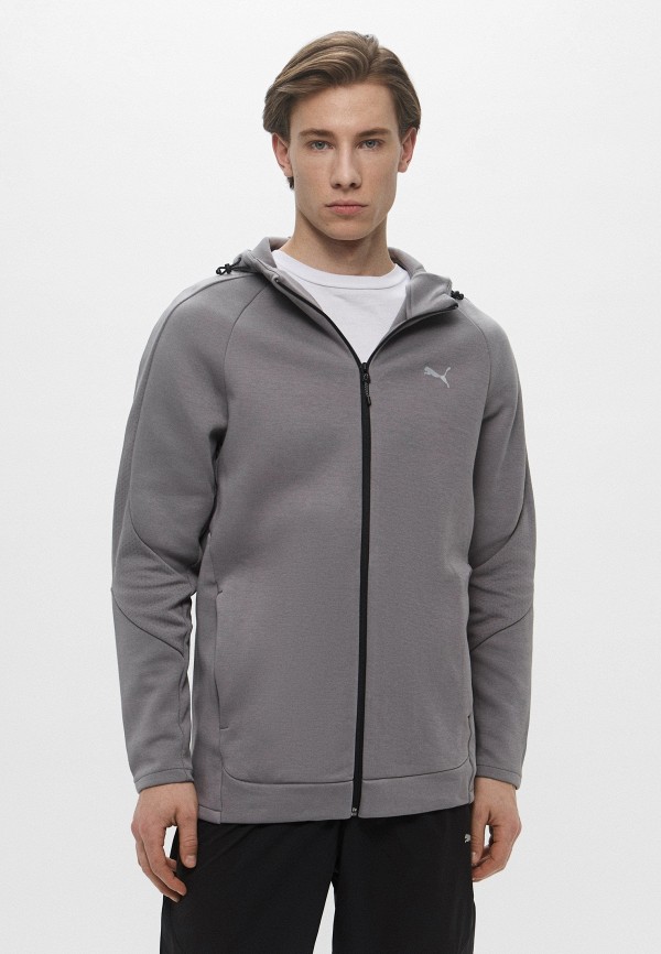 PUMA Толстовка - EVOSTRIPE Full-Zip Hoodie DK - фото 1
