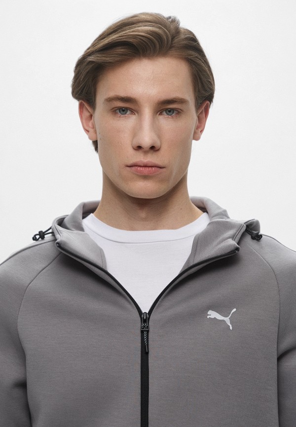 PUMA Толстовка - EVOSTRIPE Full-Zip Hoodie DK - фото 4