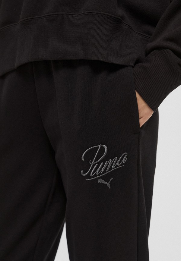 PUMA Брюки спортивные - ESS SCRIPT Comfort Sweatpants TR cl - фото 4