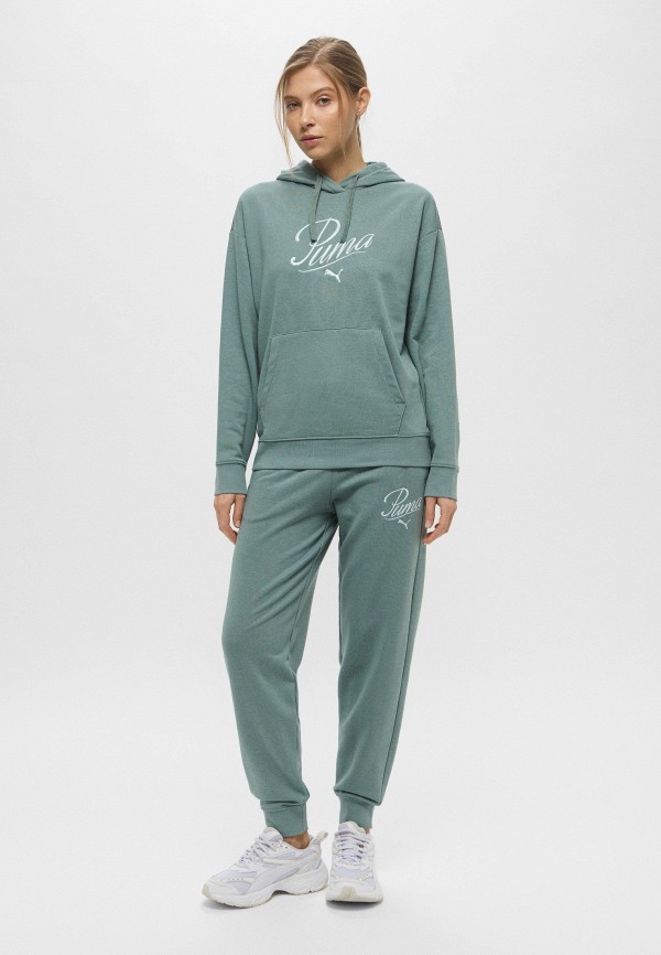 PUMA Брюки спортивные - ESS SCRIPT Comfort Sweatpants TR cl - фото 2