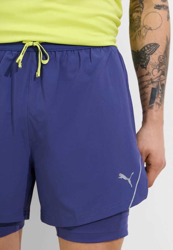 PUMA Шорты спортивные - M RUN ULTRAWEAVE 2IN1 5" SHORT - фото 4