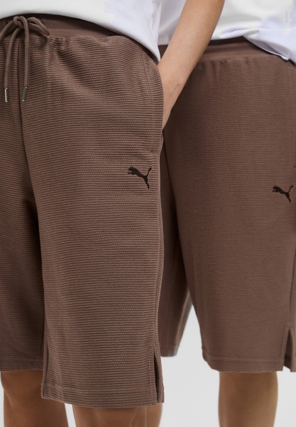 PUMA Шорты спортивные - PREMIUM ESS Jacquard Long Line Relaxed Shorts 11" - фото 4