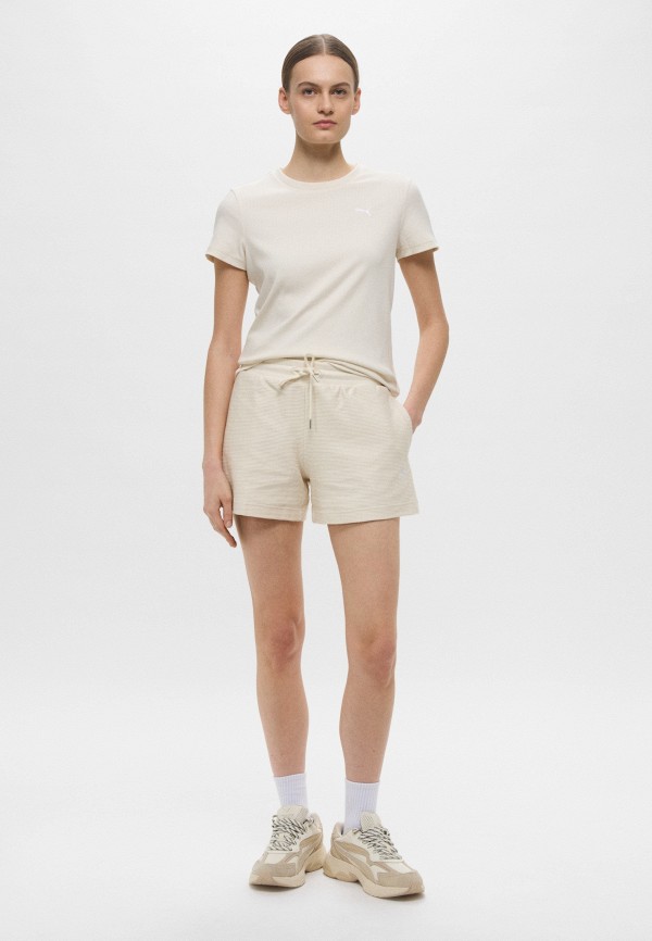 PUMA Шорты спортивные - PREMIUM ESS A-Line Shorts 4' Jacquard - фото 2