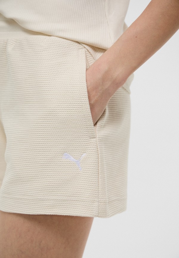 PUMA Шорты спортивные - PREMIUM ESS A-Line Shorts 4' Jacquard - фото 5
