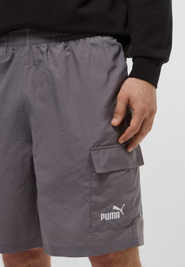 PUMA Шорты спортивные - ESS No. 1 Logo Woven Cargo Shorts 9" - фото 4