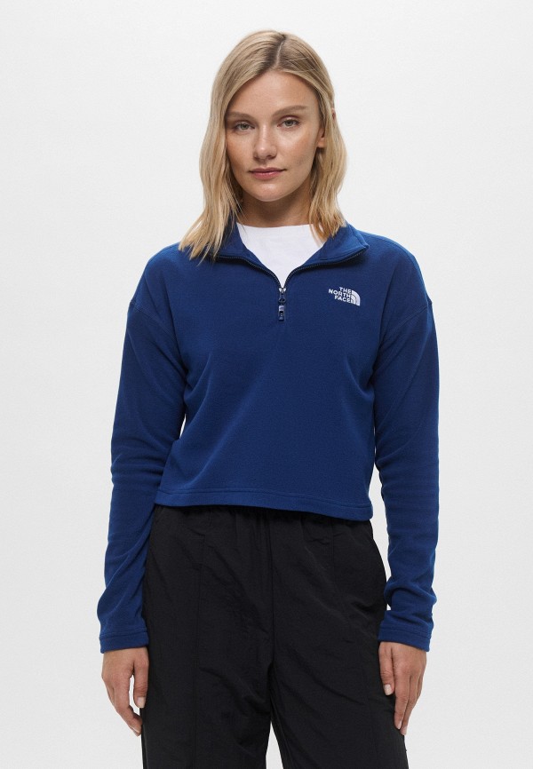 The North Face Олимпийка - W 100 GLACIER CROP 1/4 Z - фото 1