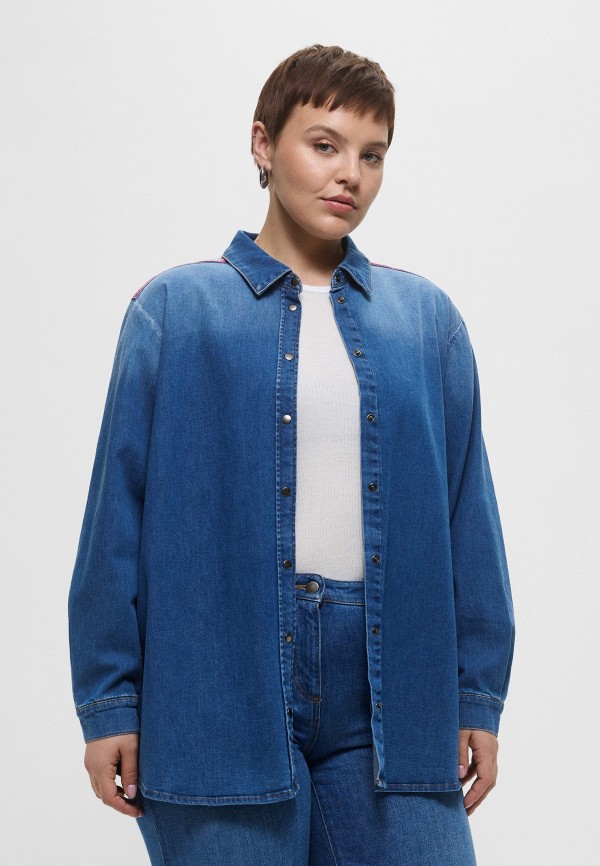 Persona by Marina Rinaldi Рубашка джинсовая - NADIA - фото 1