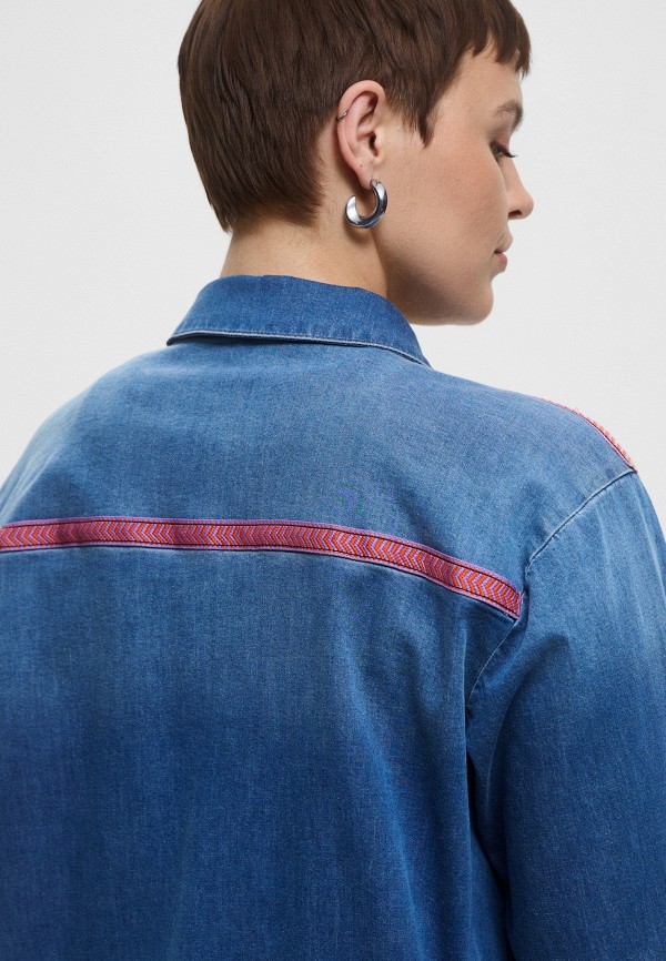 Persona by Marina Rinaldi Рубашка джинсовая - NADIA - фото 5