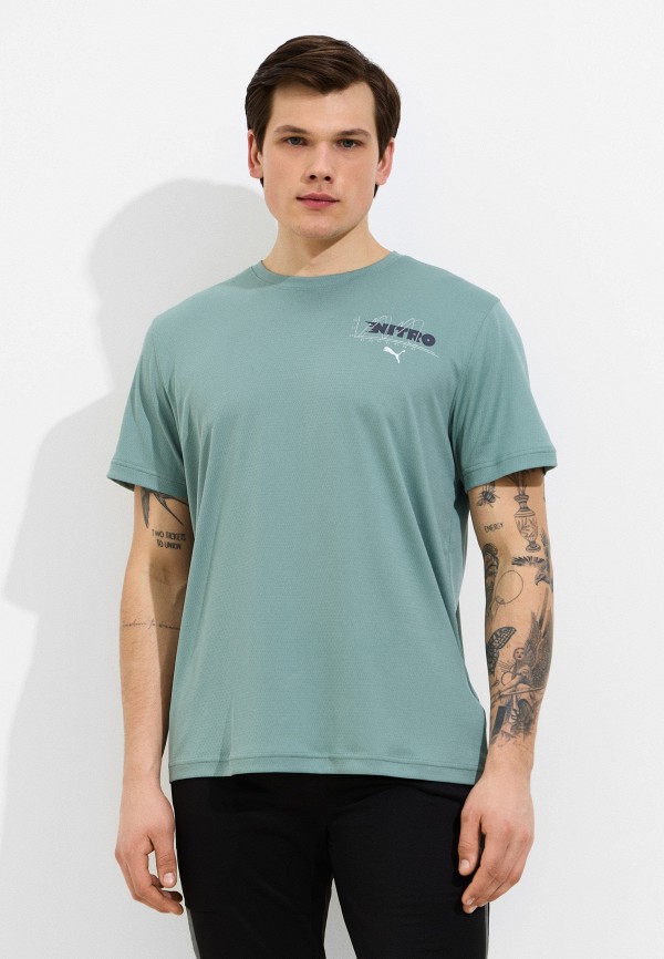 PUMA Футболка спортивная - GRAPHICS RUNNING NITRO TEE M - фото 1