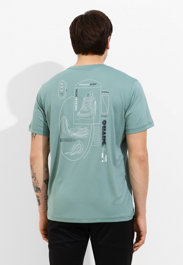 PUMA Футболка спортивная - GRAPHICS RUNNING NITRO TEE M - фото 3