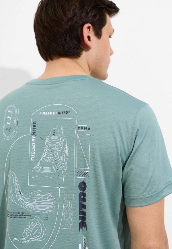 PUMA Футболка спортивная - GRAPHICS RUNNING NITRO TEE M - фото 5