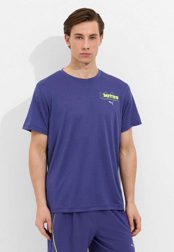 PUMA Футболка спортивная - GRAPHICS RUNNING NITRO TEE M - фото 1