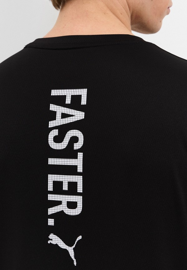 PUMA Футболка спортивная - GRAPHICS RUNNING FASTER TEE M - фото 4